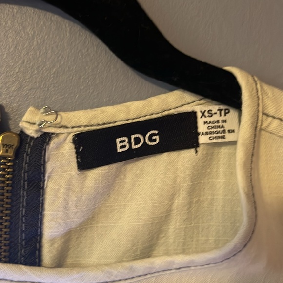 UO BDG Canvas Mini Dress Size XS - Picture 5 of 5